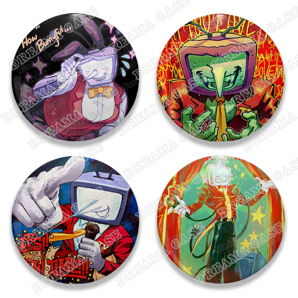 لعبة شعبية شارات Deltarune للإكسسوارات Spamton Tenna Ralsei Kris Susie Undertale زر بروش دبابيس المشجعين الأصدقاء الهدايا