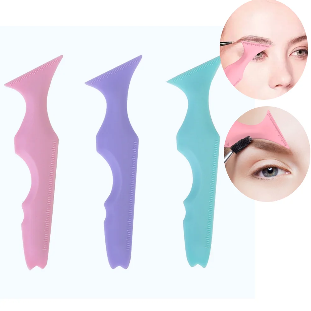 Eyeliner Stencil Wing Tips Silicone Eye Liner Stencil Tools Multifunctional Resusable Applicator Makeup Tool for Beginners