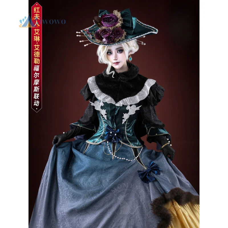 

Игра Identity V: Эйлин Адлер ‌ Костюм для косплея Мэри, великолепное платье, униформа для Хэллоуина, карнавала, вечеринки, Рождества, одежда для ролевых игр