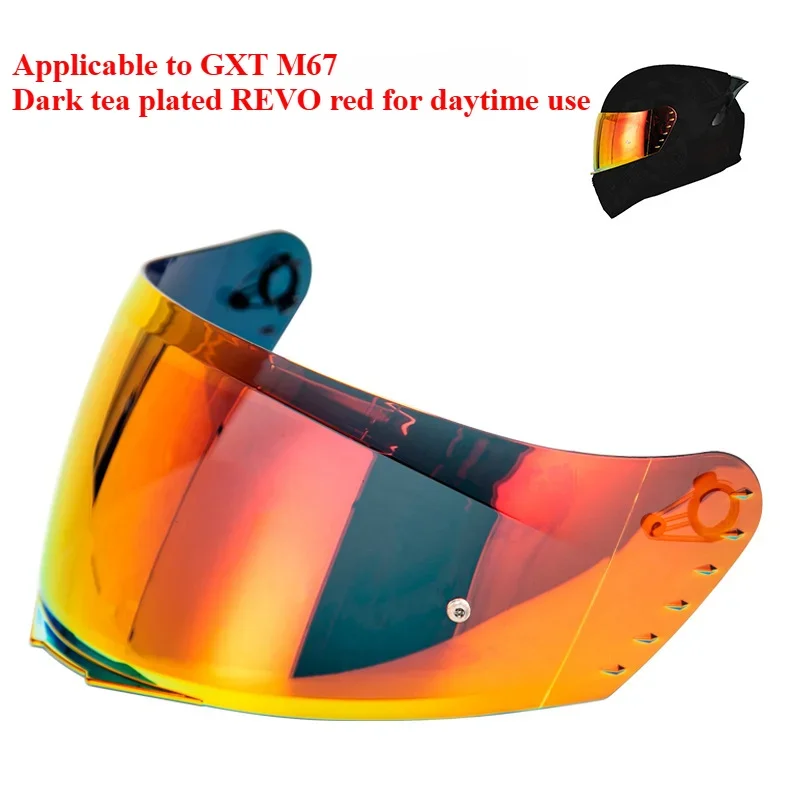 For GXT Helmet Glass Motorcycle Helmet Visor for GXT M67 Face Guard Full Face Helmet Lens，New