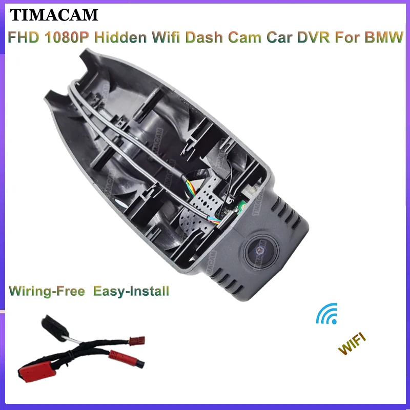 

TIMACAM For BMW I3 I01 2013 2014 2015 2016 2017 2018 2019 2020 2021 2022 2023 Wifi Car DVR Dash Cam Easy Install Video Recorder