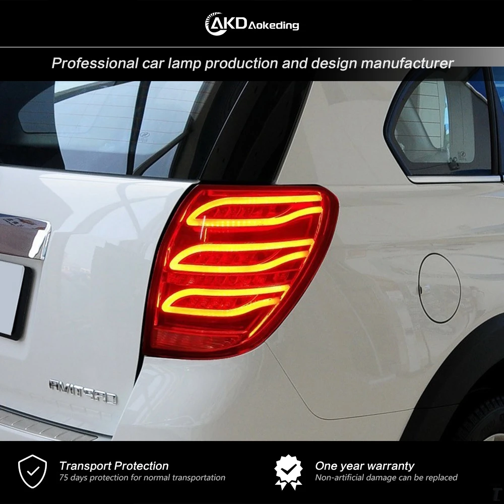 For Chevrolet Captiva Tail Lamp 2008-2019 LED Fog Lights Day Running Light DRL Tuning Car Accessories Captiva Tail Lights