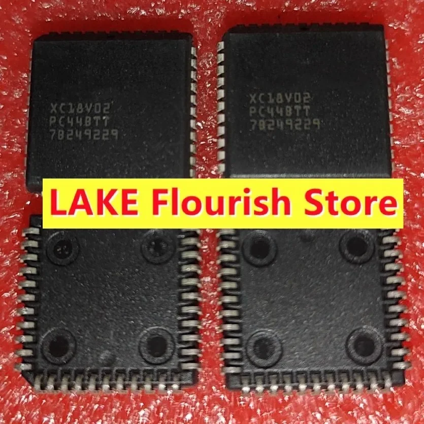 

5 unids/lote XC18V02PC44BTT PLCC XC18V02 en stock XC18V02PC44