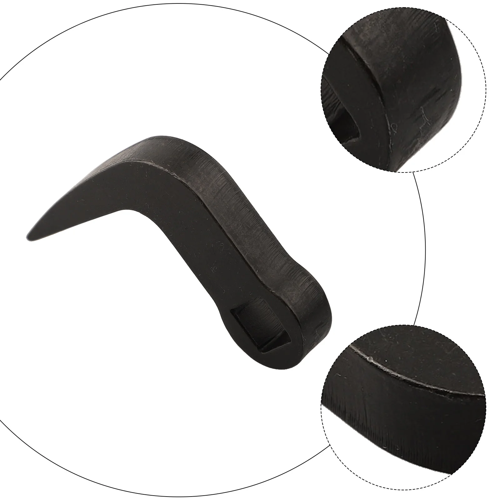90 Degree Crowbar Adapter Heads for 1/2 Inch Manual Wrench Heavy Duty Prying Tool for Car Repair and Home Projects
