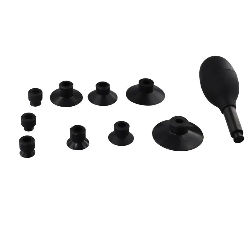 CYCLI-Lens Sucker Kit Eight In One With 9 Interchangeable Suction Cups Strong Suction Manual Vacuum Suction Pen Lens Puller