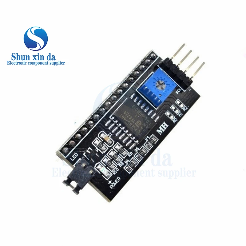 1 pièces LCD1602 1602 module écran vert 16x2 caractères Module d'affichage LCD.1602 5 V écran vert et code blanc pour arduino