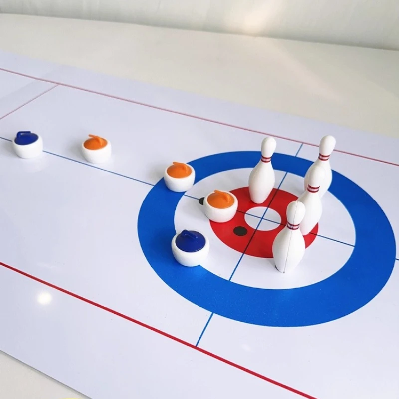 

Bowling Ice Hockey Table Curling Table Games Team Building Interactive Family Party Children Board Games Elementary School