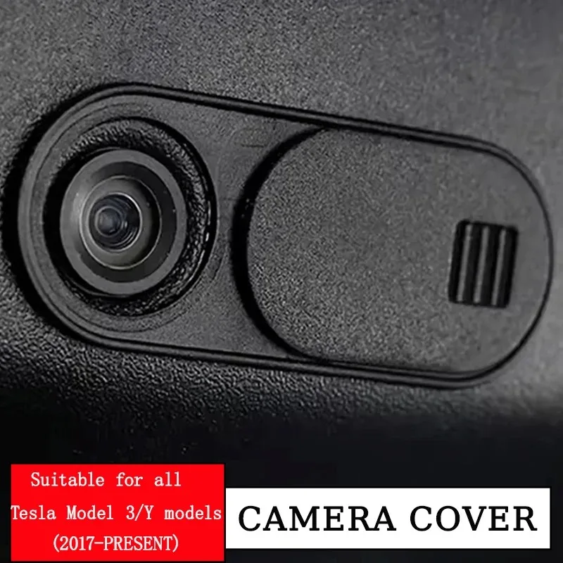For Tesla Model 3/Y/S/X/3+ Model Y Juniper Car Camera Cover Sliding Switch Security Privacy Protection Cover Accessories