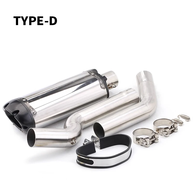 For Honda CBR600RR F5 2003 2004 2005-2015 CBR1000RR 2004-2007 Exhaust Middle Link Pipe Carbon Fiber Muffler DB Killer Catalyst