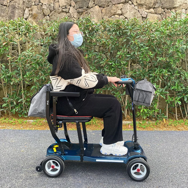 

Airline Approved Travel Mobility Scooter Lightweight 15KG Portable Outdoor Folding Mobility Scooters for Adults Elderly