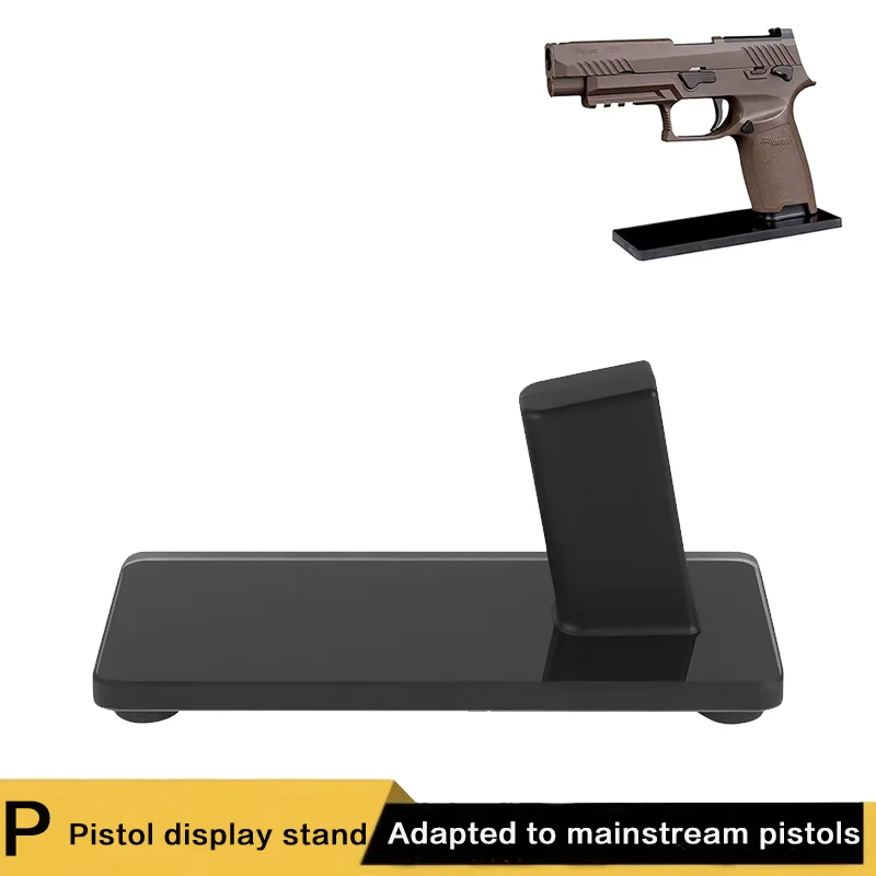 

Pistol display stand. P display stand, short pistol decorative props, suitable for mainstream pistols
