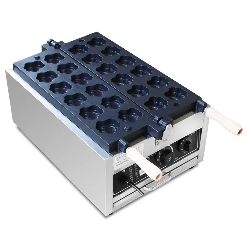 Mesin Pembuat Waffle Bentuk Cakar Kucing Harga Pabrik, Mesin Pembuat Waffle Bentuk Cakar Beruang Komersial, Mesin Pembuat Waffle Renyah Elektrik