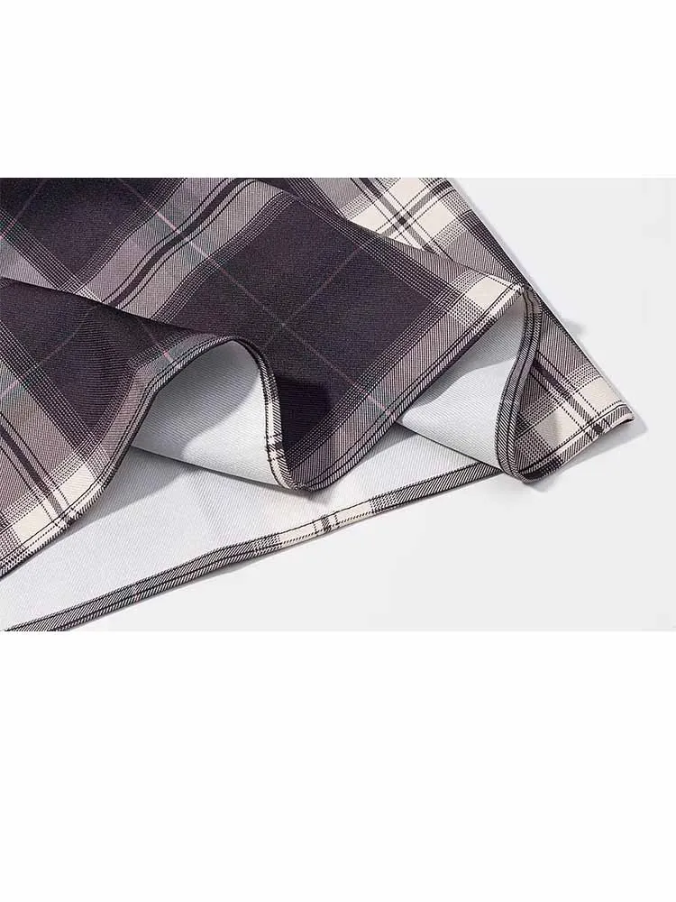 HH Frau Frühling Mode Sanfte Elastische Taille Zipper Plissee Dekoration Rock Weibliche Casual Pendeln Leichte Vielseitige Rock