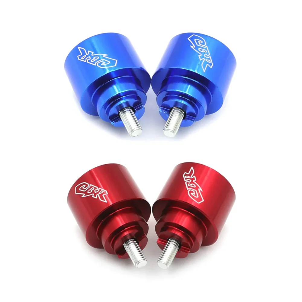 Motorcycle Parts Chromed Hand Bar Ends For Honda CBR 954 1000 1100 RR GoldWing GL1800 VFR800 CB559 CB919 VTR RC51 2000-2006
