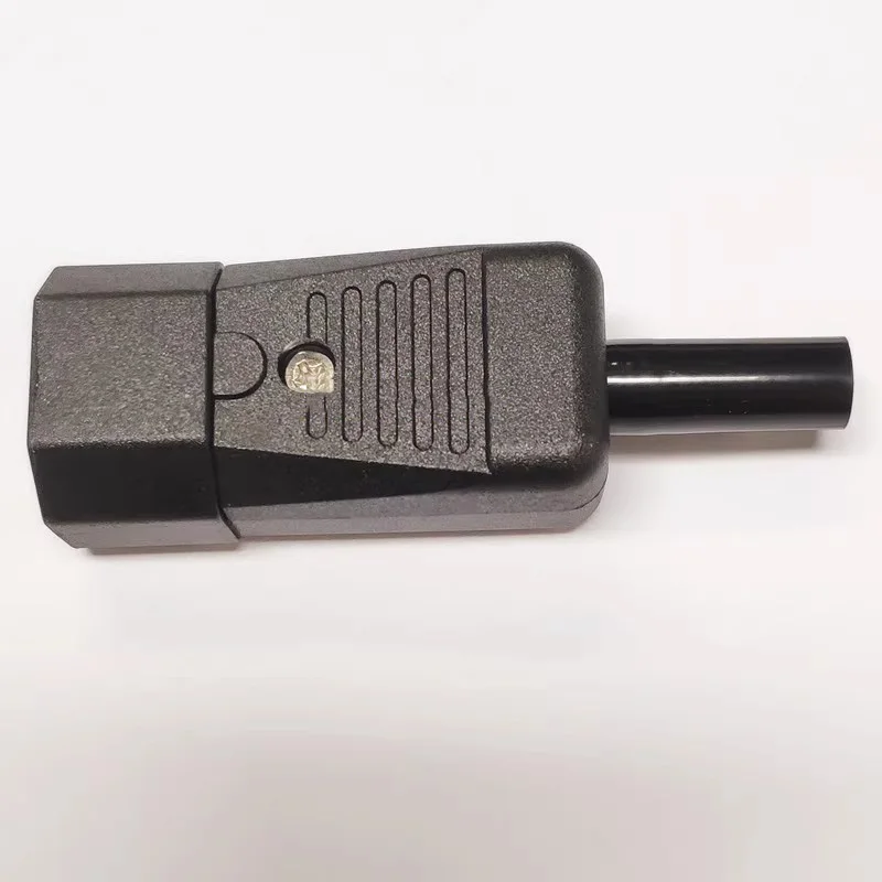 1pcs/lot Power plug JA-2233 assembly female three-core plug assembly plug in a grid pattern without soldering male three-plug