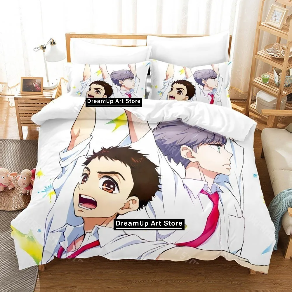 3D Printed Dance Dance Danseur Anime Bedding Set for Boys Girls Duvet Cover Pillowcase Twin Queen King Full Single Double Sizes