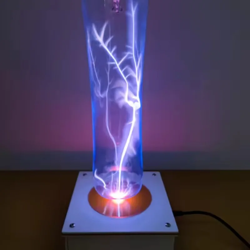 For Tesla Coil Vacuum Lighting Special Magical Cup Magic Prop Creative Lamp Stand Technology Toy