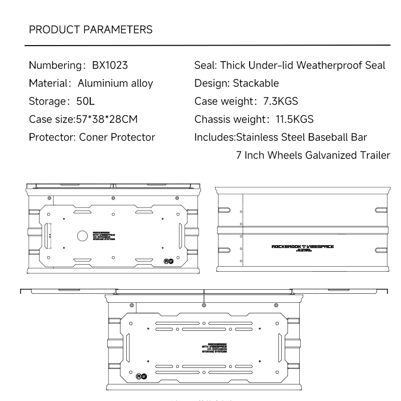 N11 Rockbrook قابل للتعديل الثقيلة الألومنيوم عربة قابلة للطي عربة عربة أسود براون شاطئ الغذاء تحمل للتخييم في الهواء الطلق OEM