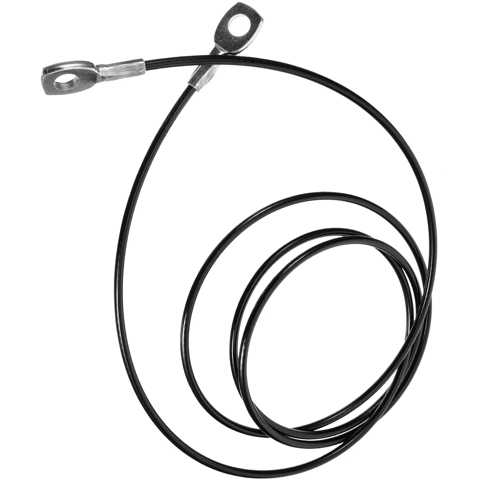 

Pulley Cable 2M Steel Wire DIY Gym Accessory Home Workout Replacement Part Exercise Machine Attachment Fitness Pulley