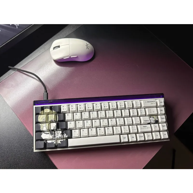 Mouse Pad de vidro fotovoltaico ATOM: superfície temperada rígida personalizada para FPS E-Sports