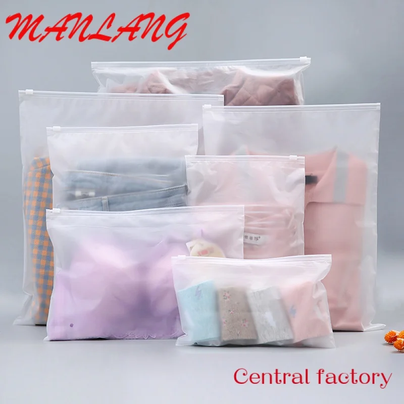 Custom  Custom Self Sealing Shirt Clothes Personalised Zip Lock Packaging Plastic Bag Bags With Logo For Packaging Clothing