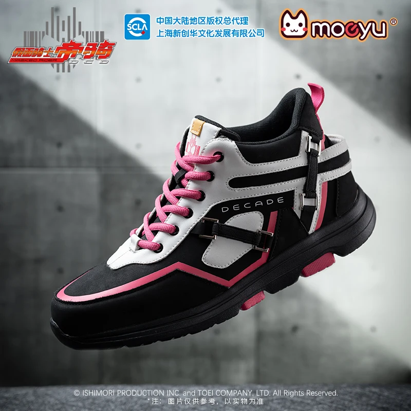 Moeyu Anime KAMEN RIDER Decade Shoes for Men Vocaloid Cosplay Male Sneakers Women Men's Sneaker tennis Sport Running Man Shoe