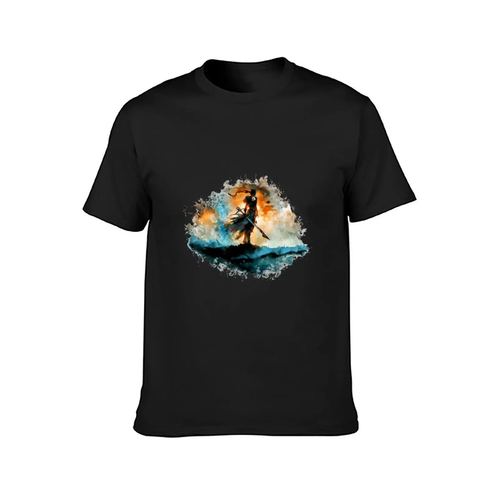 Hellblade Senua's Sacrifice T-Shirt summer top vintage clothes Blouse sublime tshirts for men