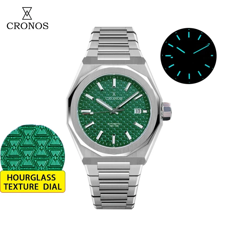 Cronos L6028M V2 Luxury Men's Watch 39mm Fully Automatic PT5000