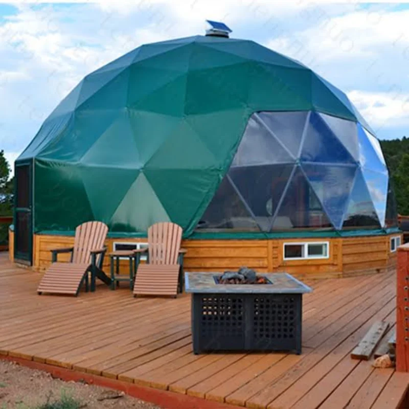Outdoor Geodesic Camping Wind Wall Dome Tent Dome Garden Dome Tent