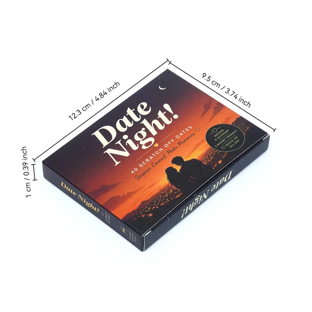 Romantic Date Night Card Game Scratch Off Adventure For Couples Interactive Relationship Game Surprise Challenge Cards Creative