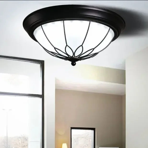 Simple American led bedroom ceiling lamp porch aisle corridor bathroom room balcony cloakroom lamp