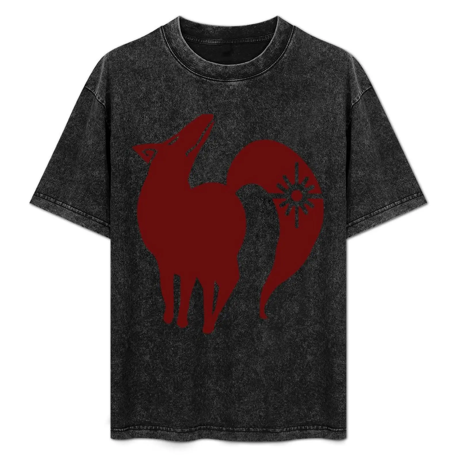 

Fox's Sin of Greed T-Shirt Casual Graphic Print Tee