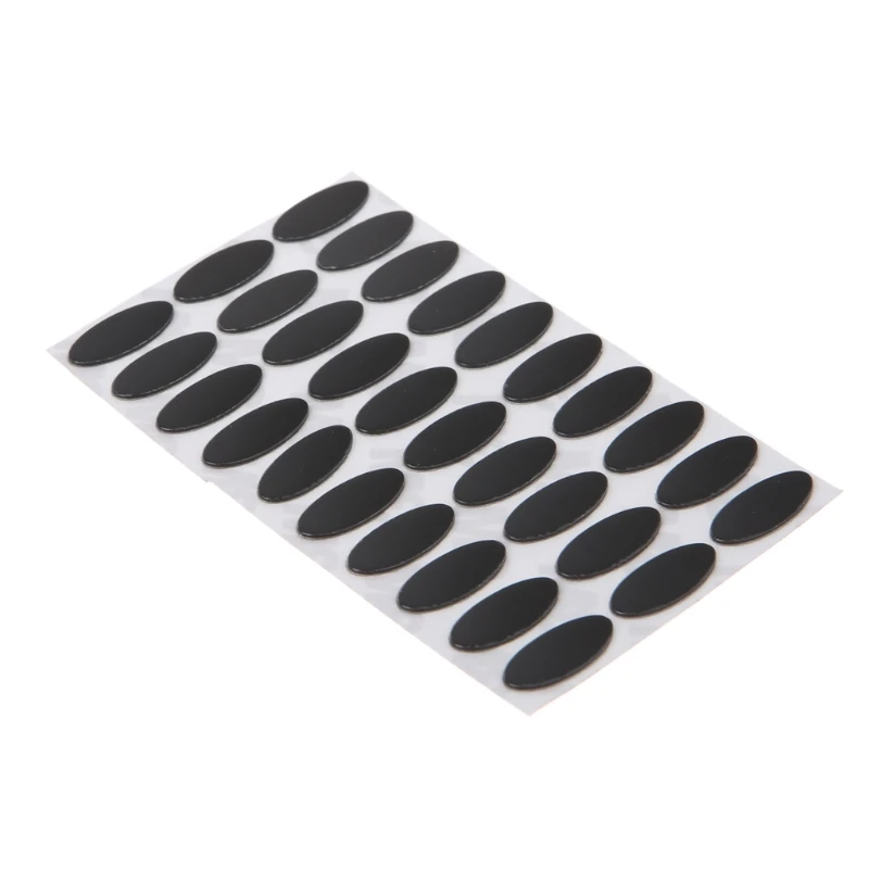 30Pcs Mouse Feet Mouse Skates Stickers Pad Rounded Glides Curved Edges Feet Replacement for Micro soft IE3.0 IO1.1 Mouse