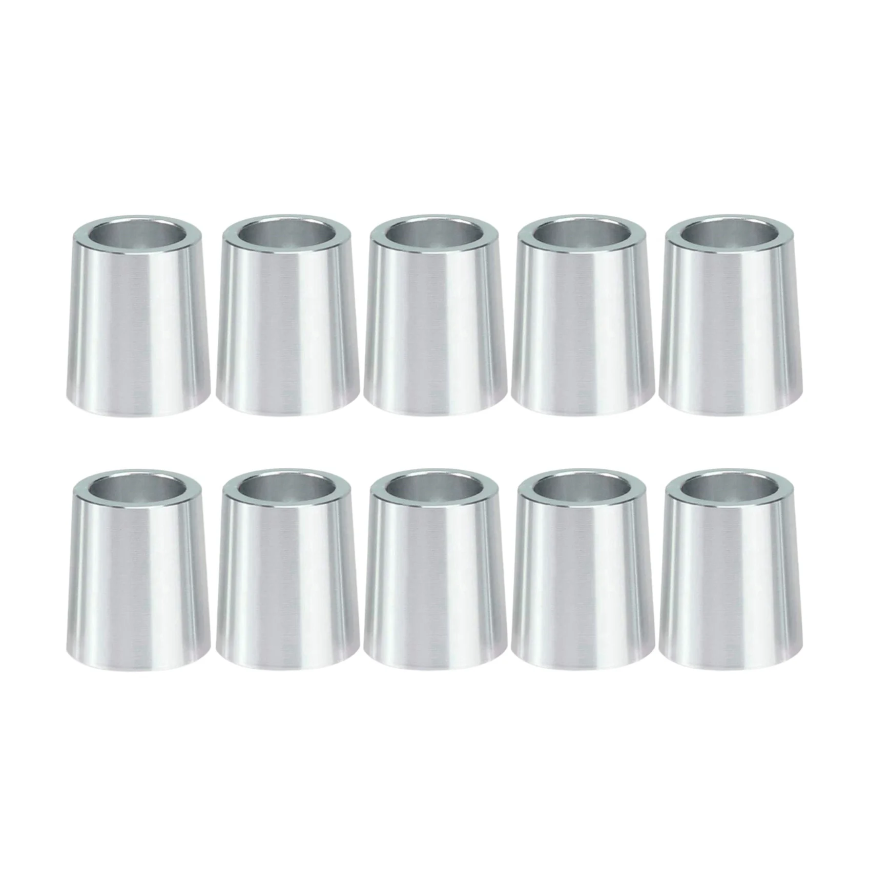 B93B-22 Pcs Golf Tip Metal Ferrules Irons Golf Club Accessories, 10 Pcs Silver & 12 Pcs Red