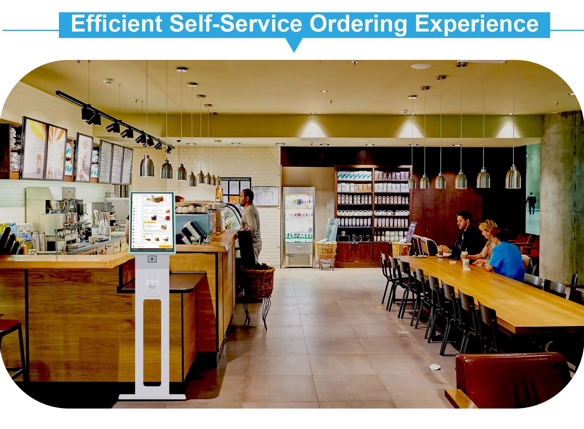 Afbeelding 4: Machineramen Kiosk Machine Zelfcontrole Groothandel Zelfbedieningsbestelling