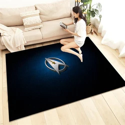 Star Trek HD Printed Carpet Living Room Home Decor Sofa Table Rug Anti Slip Chair Cushion Lounge Mat Picnic Camping  Art