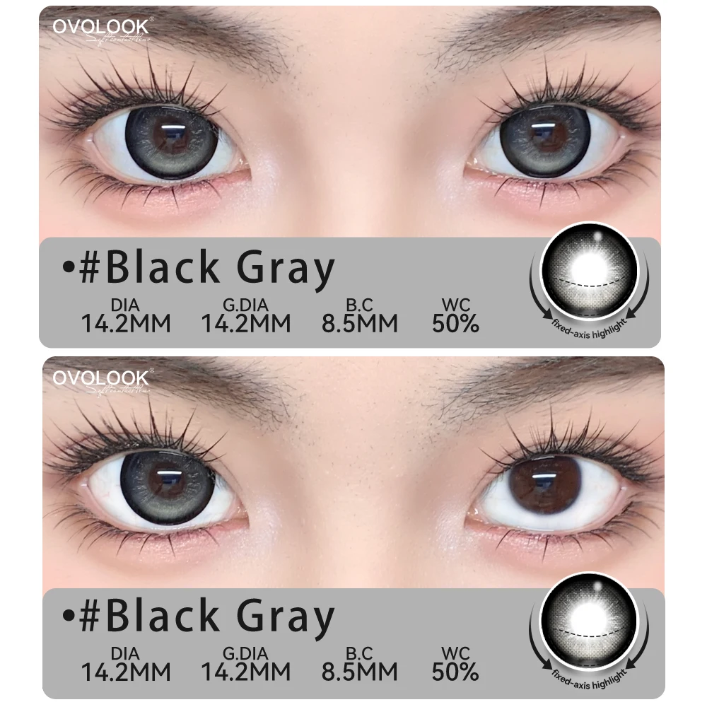 ovolook-lentes-de-contato-coloridas-hibridas-hazel-grey-black-com-efeito-natural-de-iluminacao-da-pupila-e-alta-reproducao-de-cor
