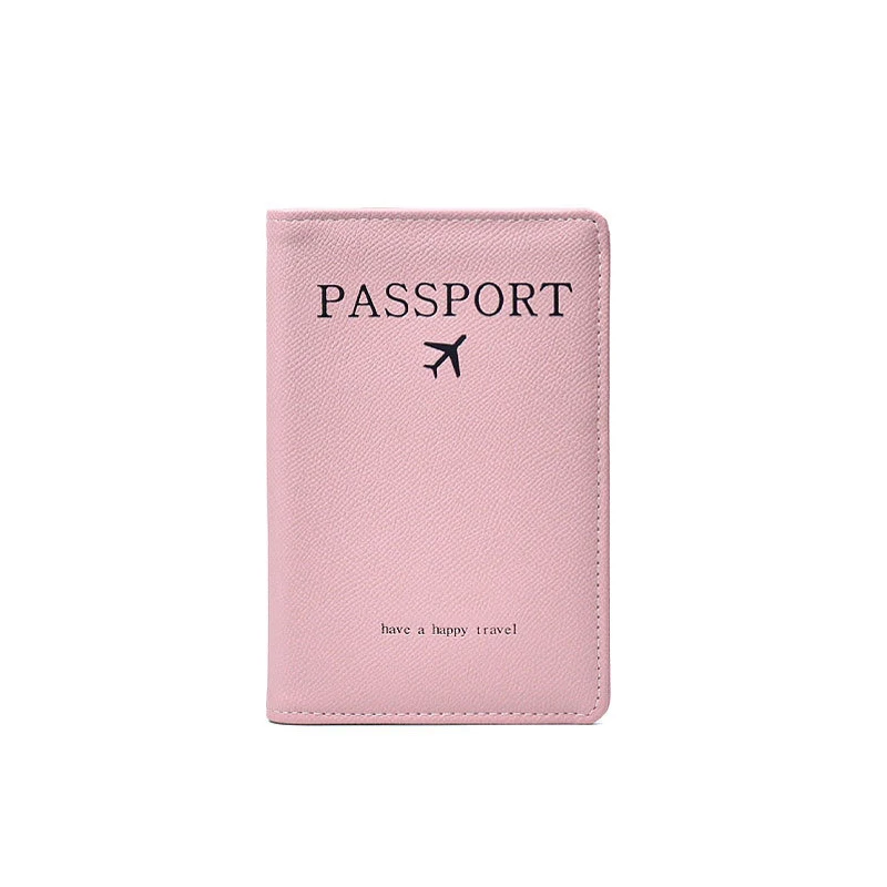 RFID Retro Business Passport Set For Women And Men PU Leather Passport Clip Multi-function Credit Card Holder Travel Accessories