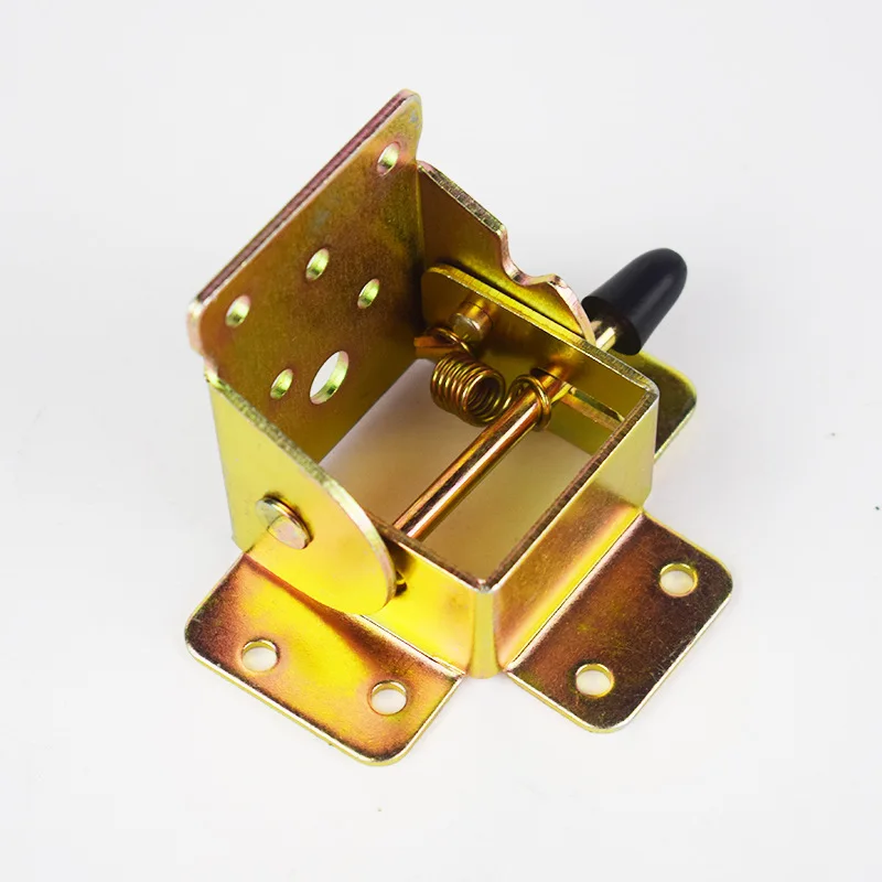 

4PCS 90 Degree Folding Side Brake Hinge Tea Table Furniture Table Hardware Accessories Metal Right Angle Table Leg Hinge