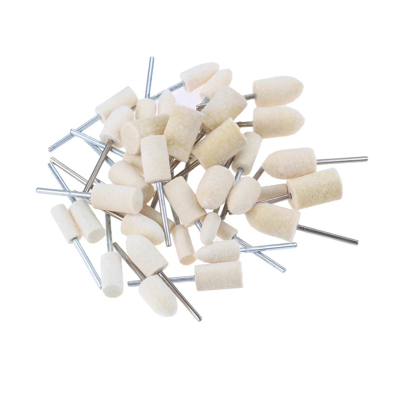 

Can Be Used with Electric DrillsTools 1/8'' Shank Wool Polishing Drill Bits Fits for Jewelry,watches,Glass Etc Fine Polishing