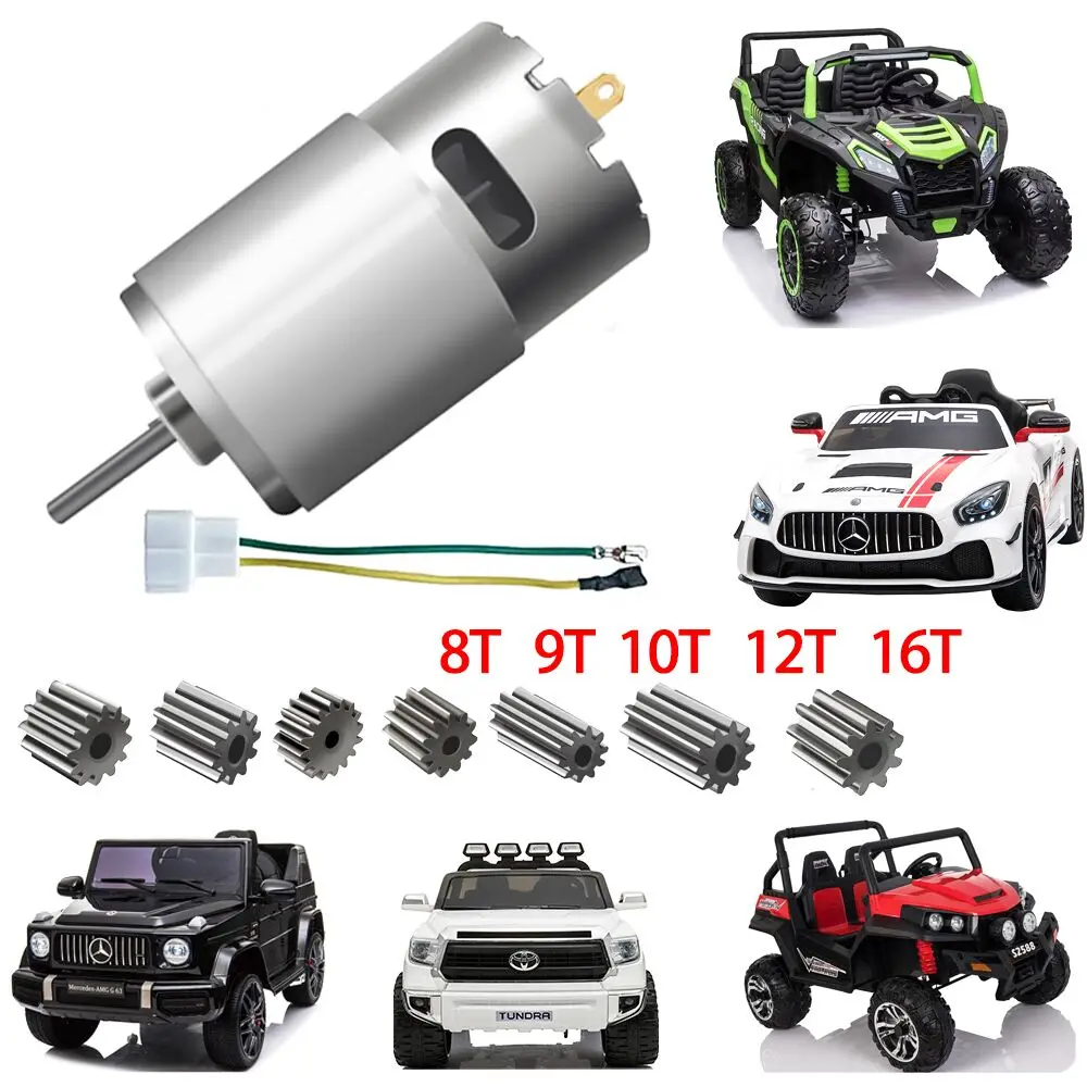 6V 12V 24V RS550 RS390 Universal Children's Electric Ride on Toys Car Motor Engine Upgrade Replacement Parts Accessories