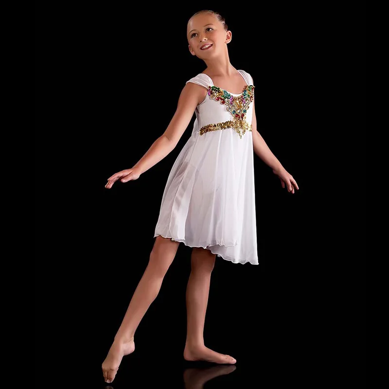 Summer Ballet Girl Dress Mommy and Me Dresses Women Dance Costume Vestidos Mother Kids Family Matching Outfits Girls Clothes