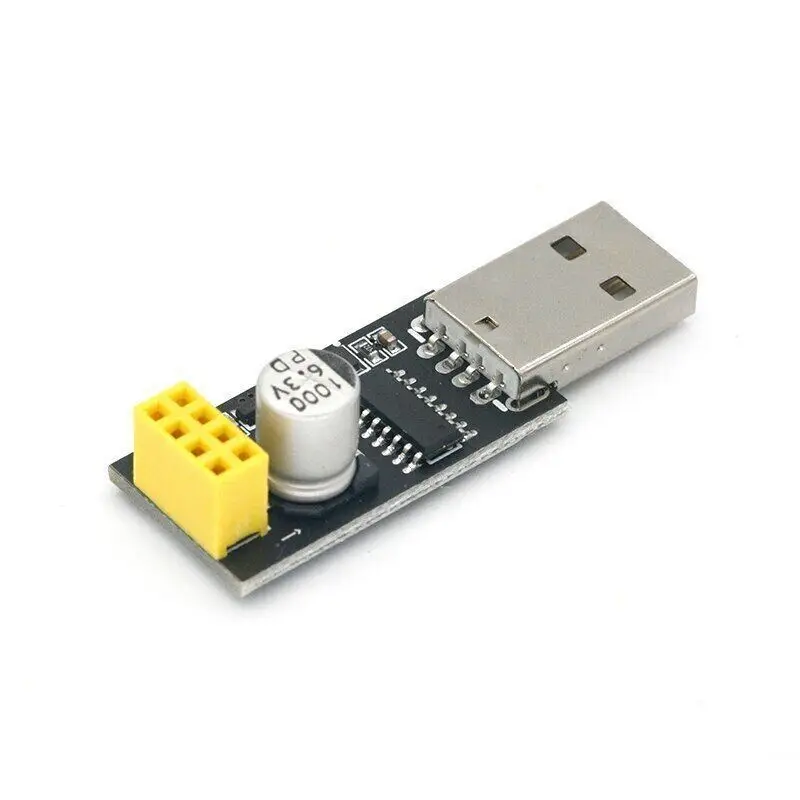 Adaptateur de programmeur ESP01 + Module WIFI ESP-01S UART ESP-01 USB vers ESP8266