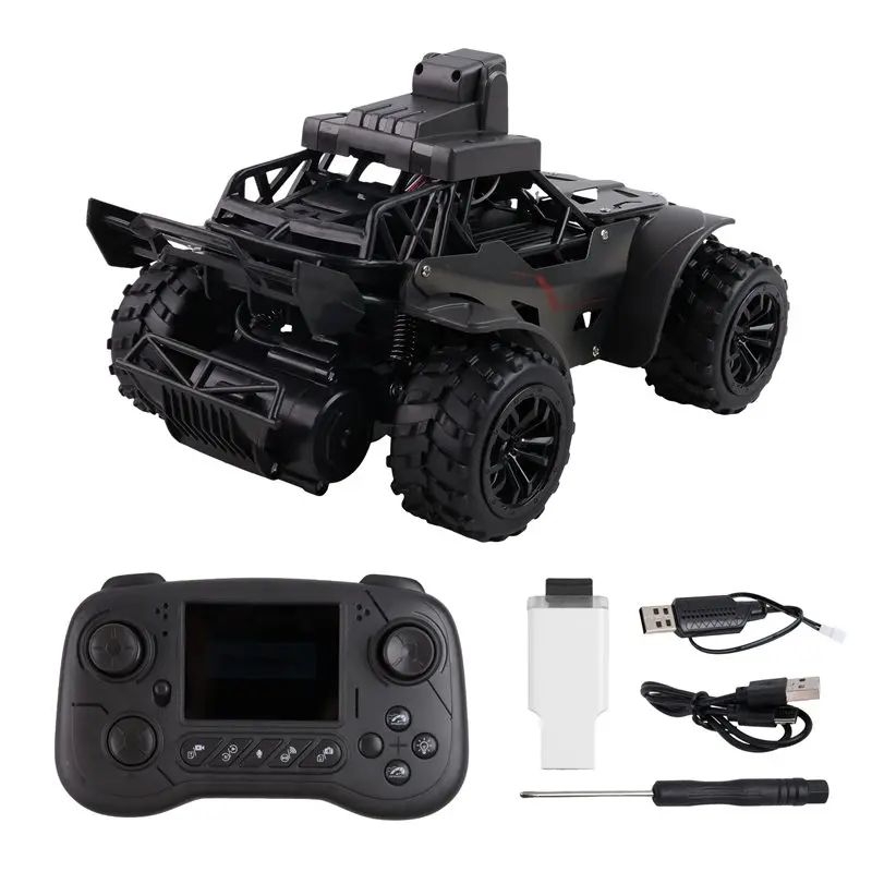 B05C-FPV Camera 2.4G RC Car LCD Remote Screen Real-Time Transmission High-Speed Off-Road Racing Voice Chat For Kids Adults