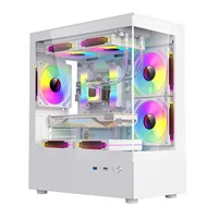 AOTESIER PC Gaming With Core I7 CPU 256G SSD 8GB /16GB Memory 3200MB DDR3/Windows 11 HD Graphics 4600 Graphics/ White