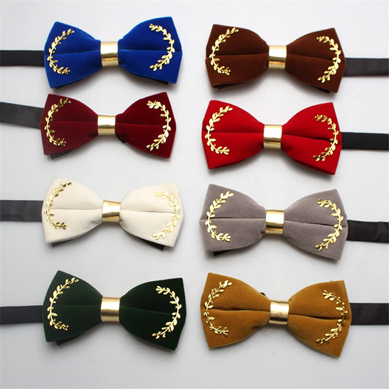 Best Selling 2021 Fashion New Sale Men Wedding Accessories Cashmere Bowtie Men\'s Bow Tie Green Black Red