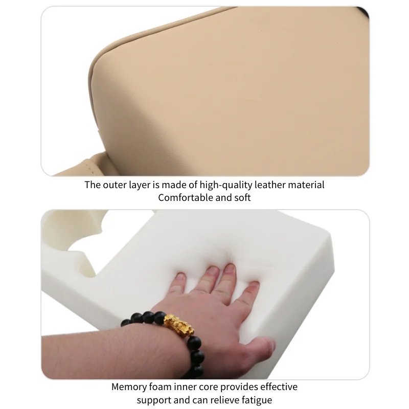 Car Armrest Box Pad Height Increasing Elbow Support Universal Central Armrest Anti-Fatigue With Cup Holder Arm Rest Storager Box