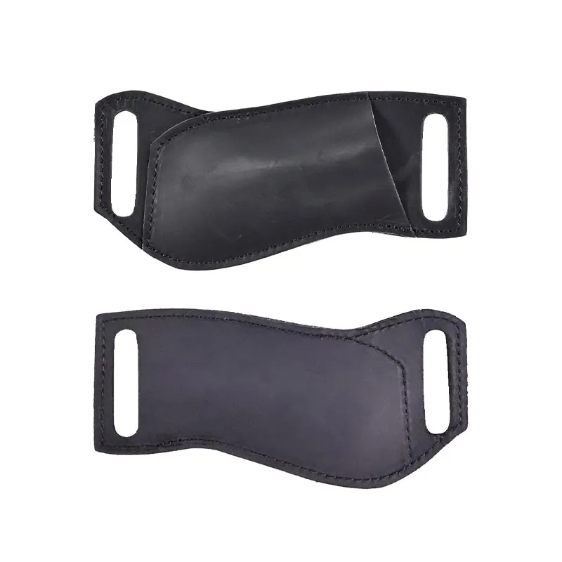 EDC Leather Folding Knife Cover, Small and Casual Portable Knife Cover, Can Wear Waist Belt