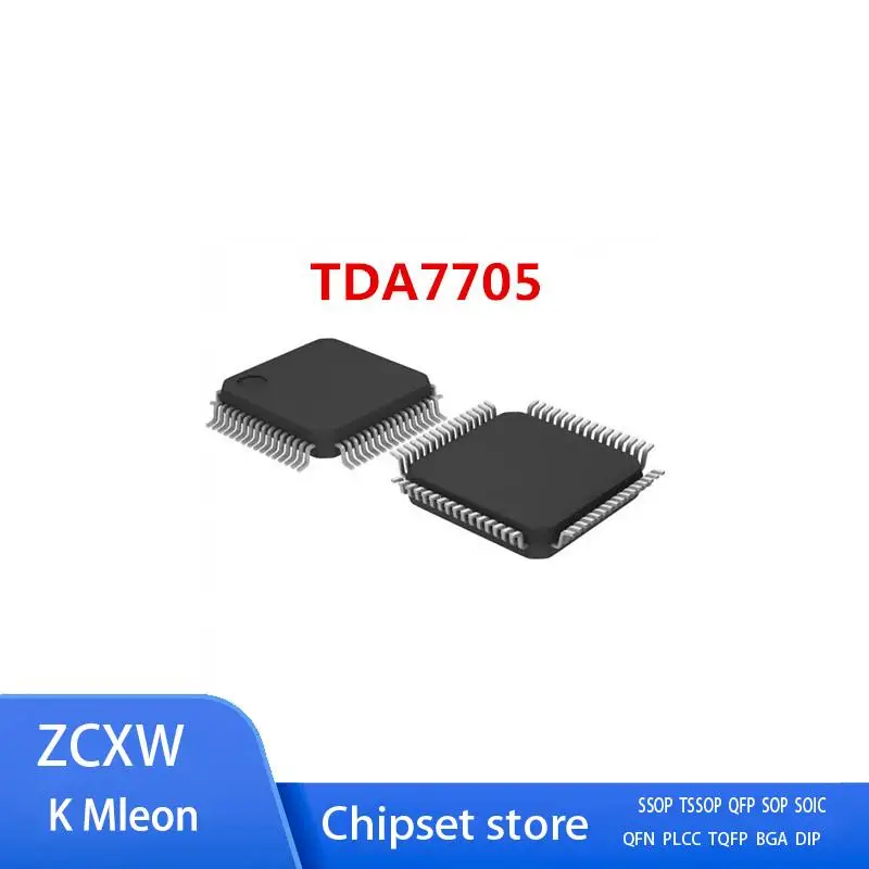 

1PCS-10PCS/LOT TDA7705DCM TDA7705 TQFP64