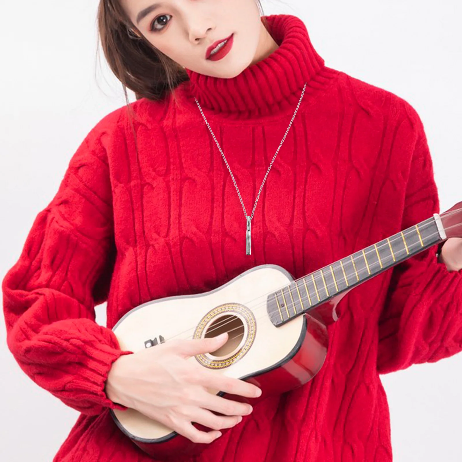 

Hip Hop Chain Sweater Pendant Zinc Alloy Chunky Necklace Punk Jewelry Casual Party Decorative Necklace for Men Women